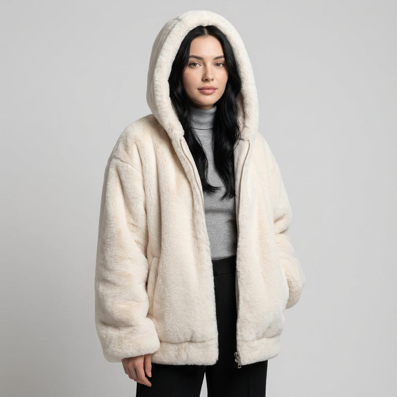 Veste d'hiver réversible pour femmes Marena | Coupe décontractée, essentiel confortable