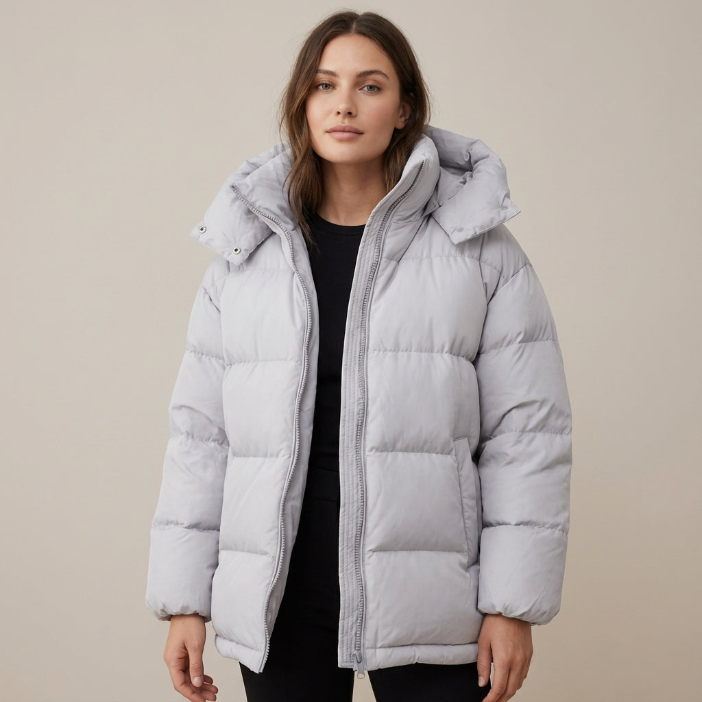 Doudoune noire pour femmes Fiona | Isolation premium, design élégant