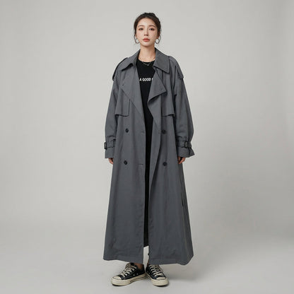 Trench-coat pour femmes Odette | Silhouette oversize, devant croisé