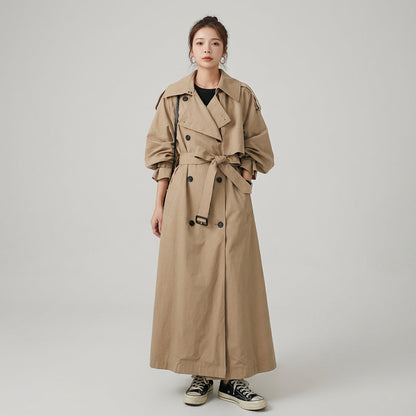 Trench-coat pour femmes Odette | Silhouette oversize, devant croisé