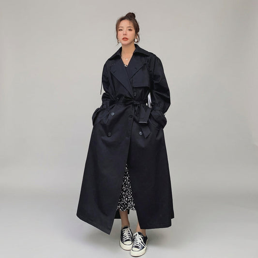Trench-coat pour femmes Odette | Silhouette oversize, devant croisé