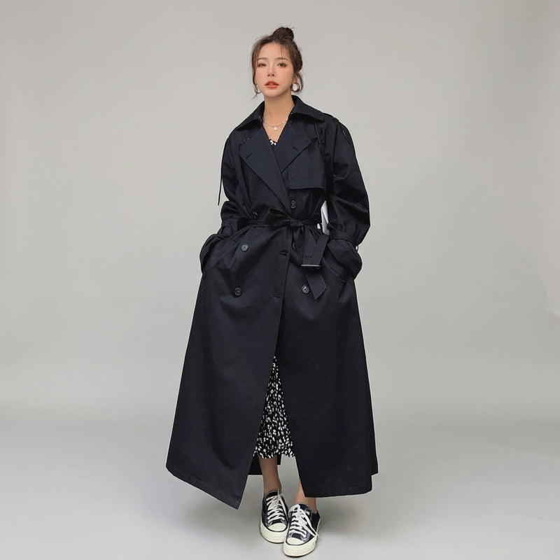 Trench-coat pour femmes Odette | Silhouette oversize, devant croisé