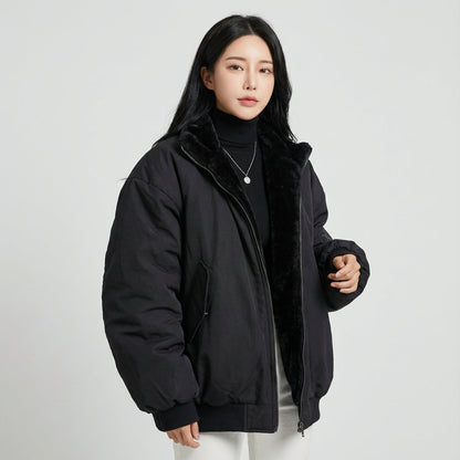 Veste d'hiver réversible pour femmes Marena | Coupe décontractée, essentiel confortable