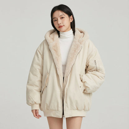 Veste d'hiver réversible pour femmes Marena | Coupe décontractée, essentiel confortable