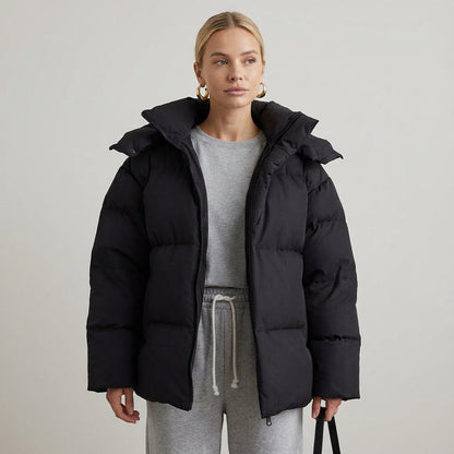 Doudoune noire pour femmes Avalon | Isolation de haute qualité, design moderne