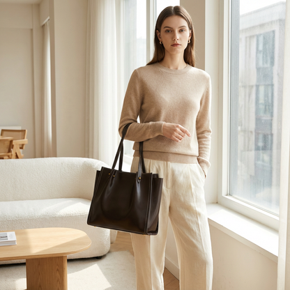 Kestrel Saria Women’s Tote Bag | Structured Silhouette, Double Top Handles
