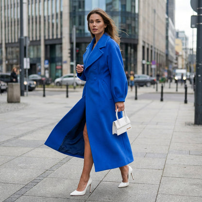 Manteau d'hiver pour femmes Adara | Double boutonnage, design élégant