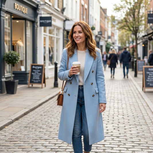 Manteau trench pour femme Vionna | Double boutonnage, design élégant