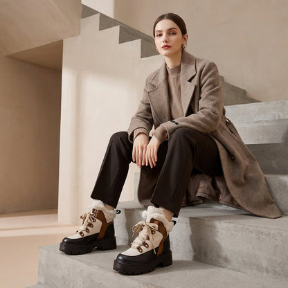 Bottes Femme Alyssa | Cuir Véritable, Design Antidérapant