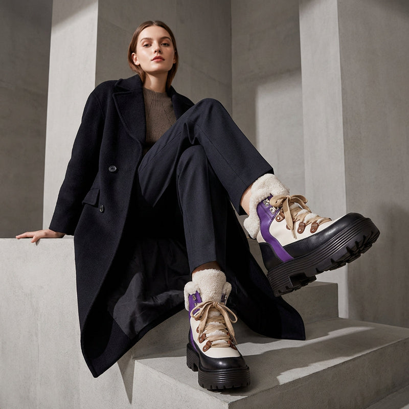 Bottes Femme Alyssa | Cuir Véritable, Design Antidérapant