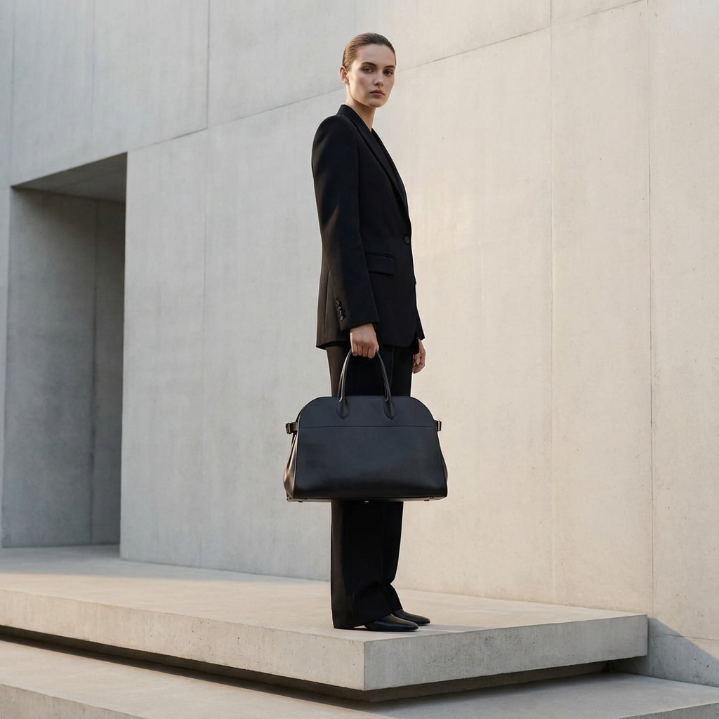 Sac fourre-tout Aveline pour femme | Silhouette structurée, doubles anses supérieures