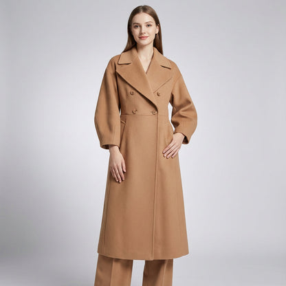 Manteau d'hiver pour femmes Adara | Double boutonnage, design élégant