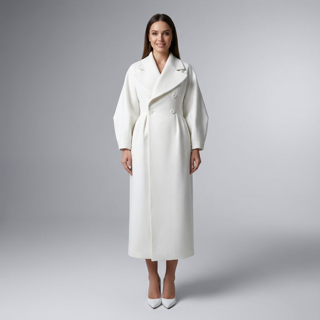 Manteau d'hiver pour femmes Adara | Double boutonnage, design élégant