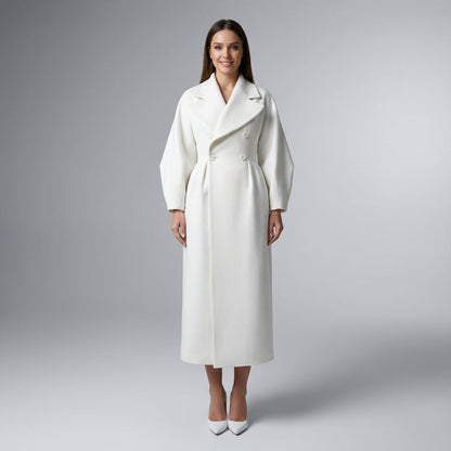 Manteau d'hiver pour femmes Adara | Double boutonnage, design élégant