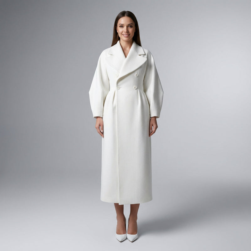 Manteau d'hiver pour femmes Adara | Double boutonnage, design élégant