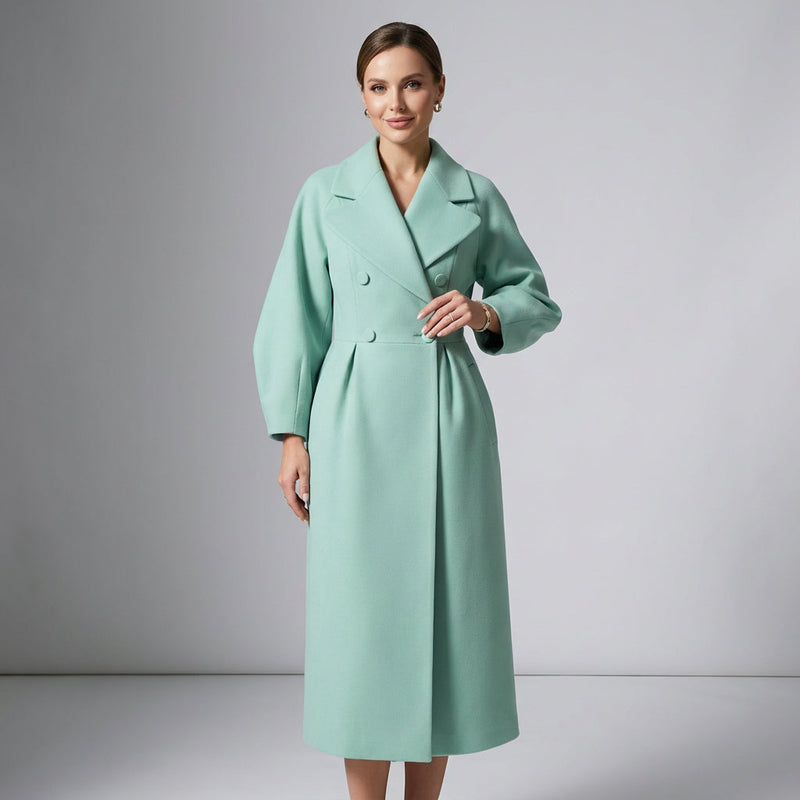 Manteau d'hiver pour femmes Adara | Double boutonnage, design élégant