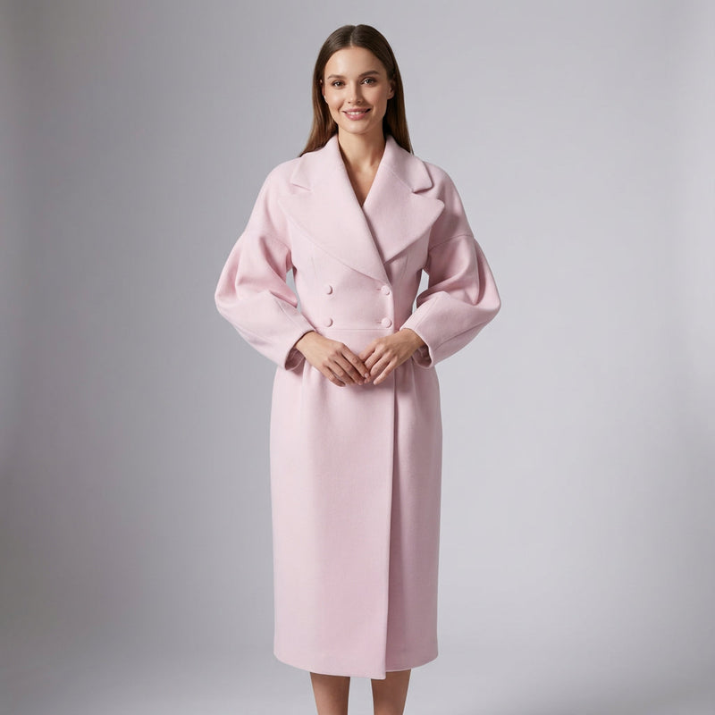 Manteau d'hiver pour femmes Adara | Double boutonnage, design élégant