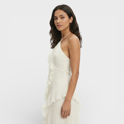 Liana Women's Asymmetric Maxi Dress - shown in use
