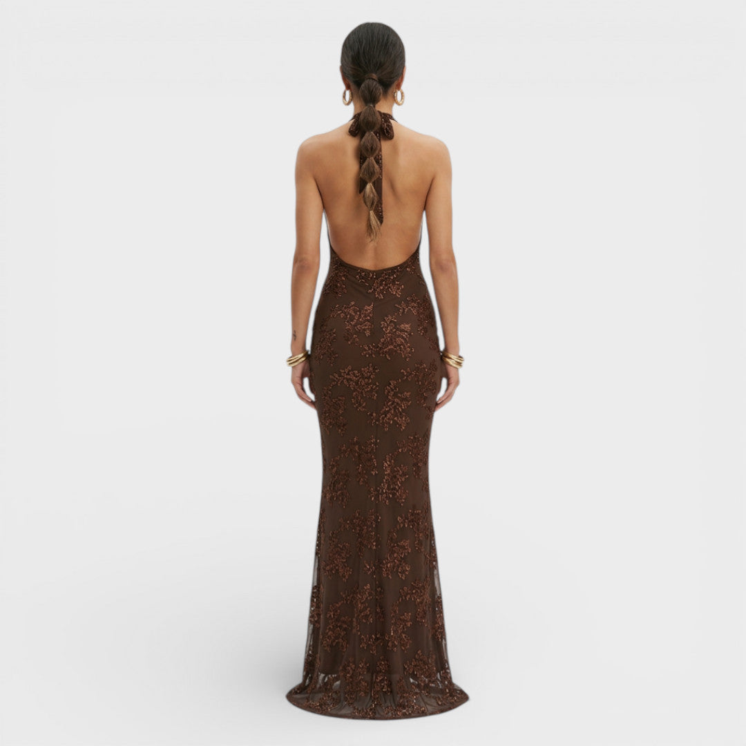 Darcy Women's Maxi Dress - back view