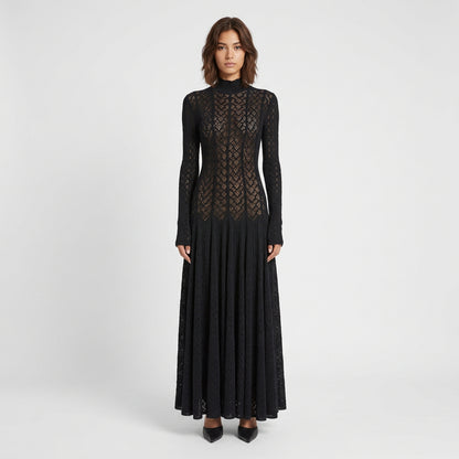 Vestido de encaje para mujer Daisy | Elegante diseño calado, casual y formal