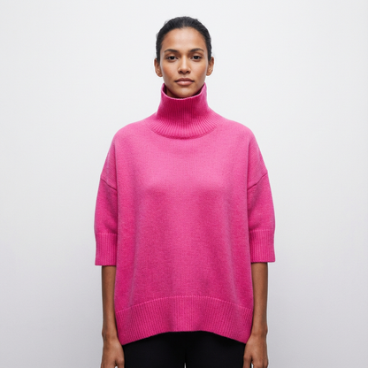 Pull à col roulé pour femmes Avery | Col montant, coupe décontractée