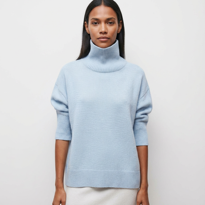 Pull à col roulé pour femmes Avery | Col montant, coupe décontractée