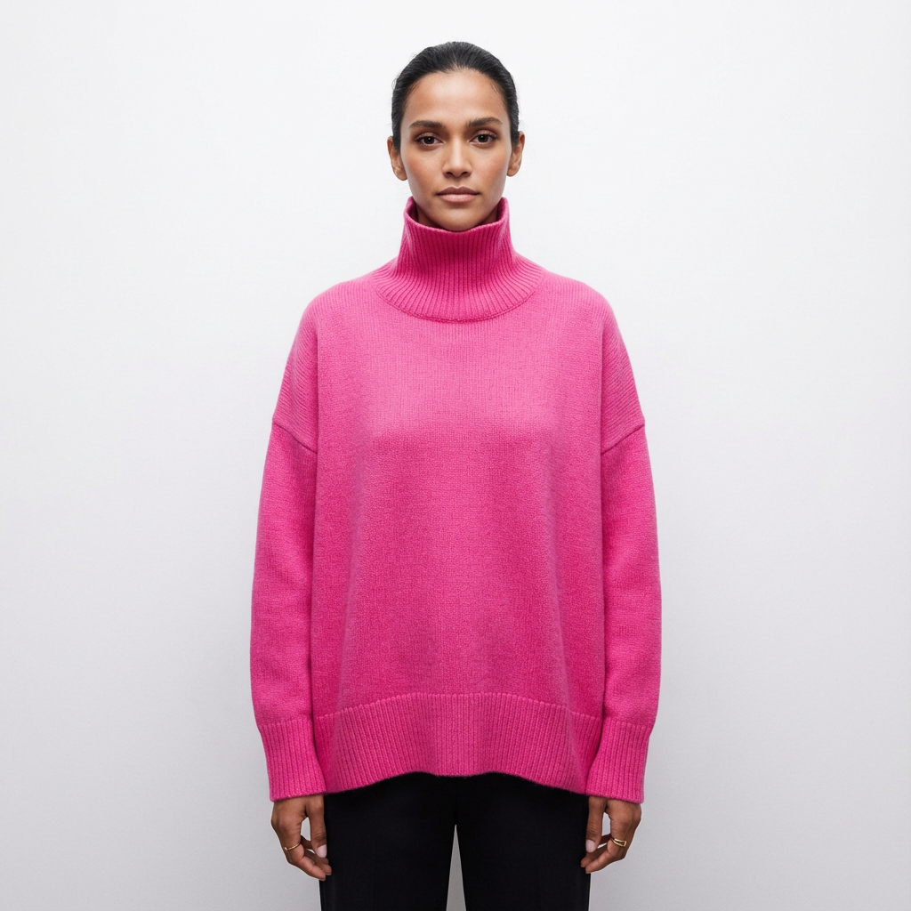 Pull à col roulé pour femmes Avery | Col montant, coupe décontractée