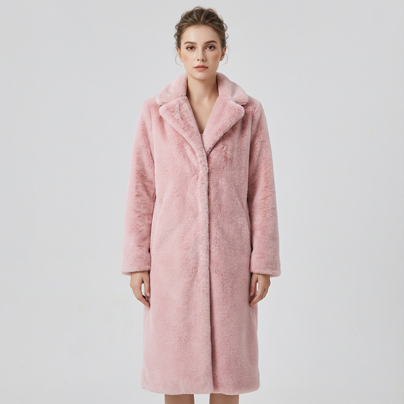 Chaqueta para Mujer Luna | Lujosa Piel Sintética, Abrigo de Invierno Acogedor