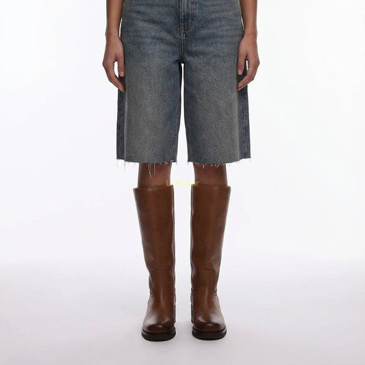 Bottes hautes jusqu’au genou en cuir pour femmes Josephine | Talons, élégance intemporelle