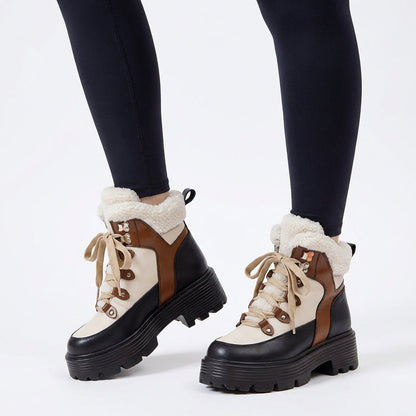 Bottes Femme Alyssa | Cuir Véritable, Design Antidérapant