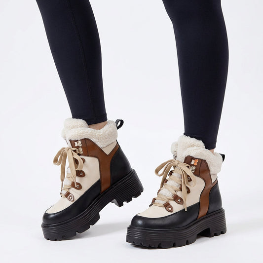 Bottes Femme Alyssa | Cuir Véritable, Design Antidérapant