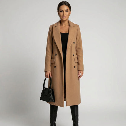 Manteau trench pour femme Vionna | Double boutonnage, design élégant