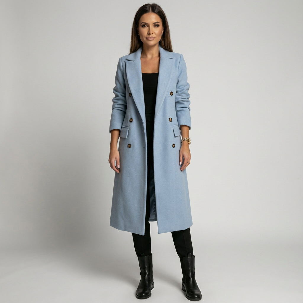 Manteau trench pour femme Vionna | Double boutonnage, design élégant