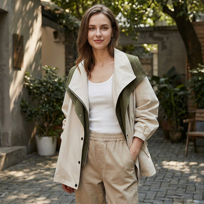 Veste pour femmes Verena | Double couche, style décontracté chic