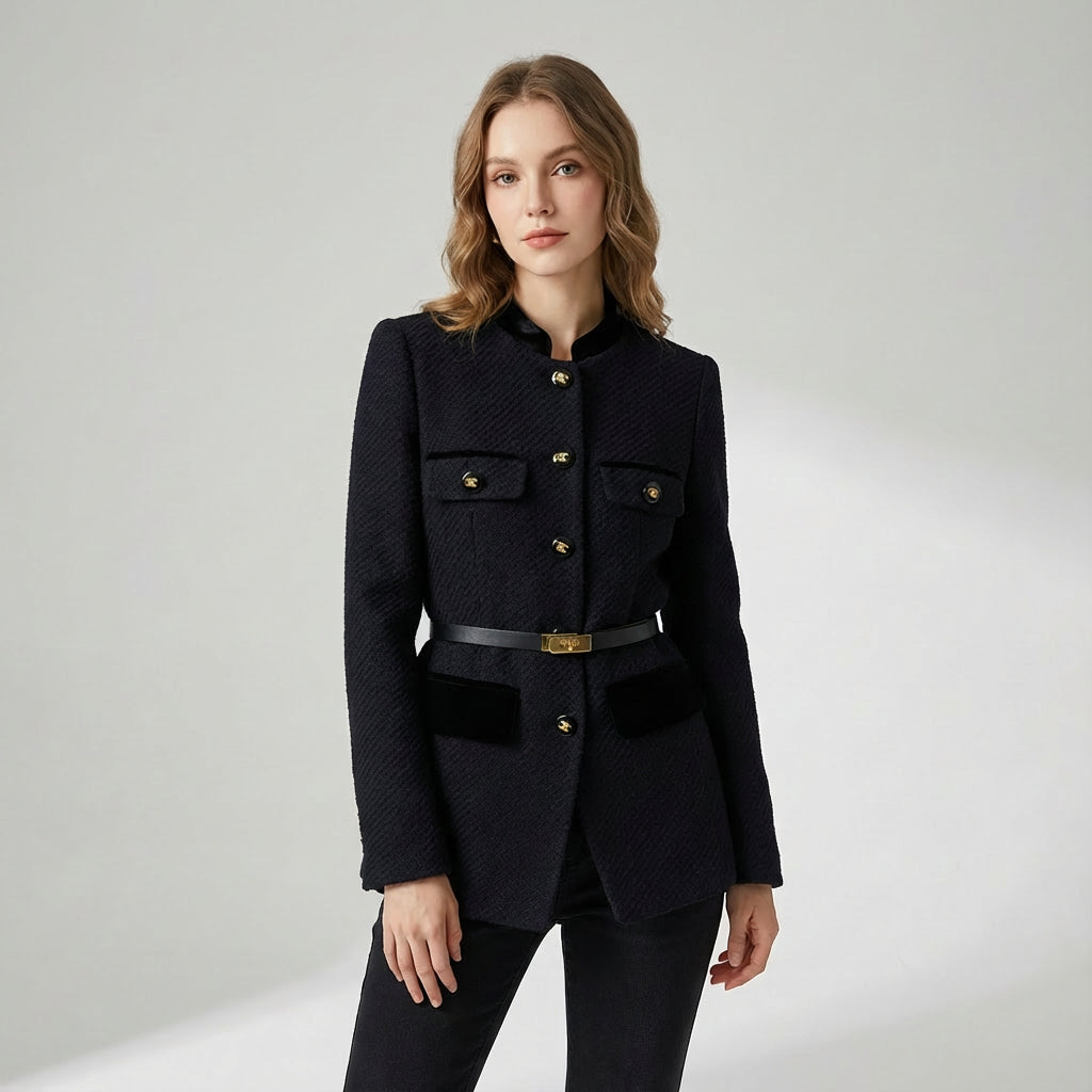 Manteau en laine pour femme Willa | Mi-long, design élégant