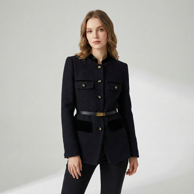 Manteau en laine pour femme Willa | Mi-long, design élégant