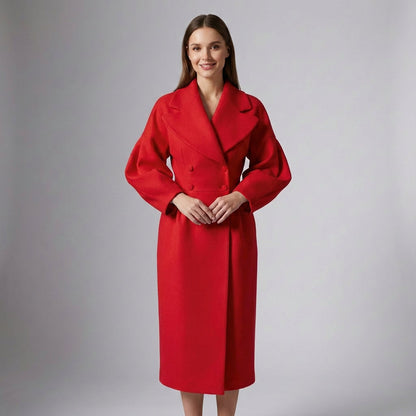 Manteau d'hiver pour femmes Adara | Double boutonnage, design élégant