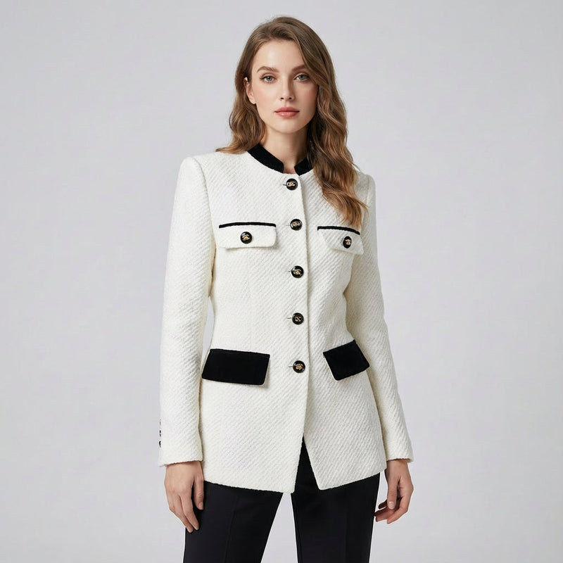 Manteau en laine pour femme Willa | Mi-long, design élégant