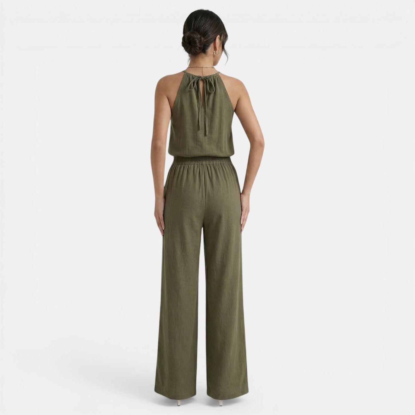 Nadia Women's Two-piece Set - fabric and finish detail