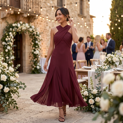Jolie Women's Maxi Dress - shown in use