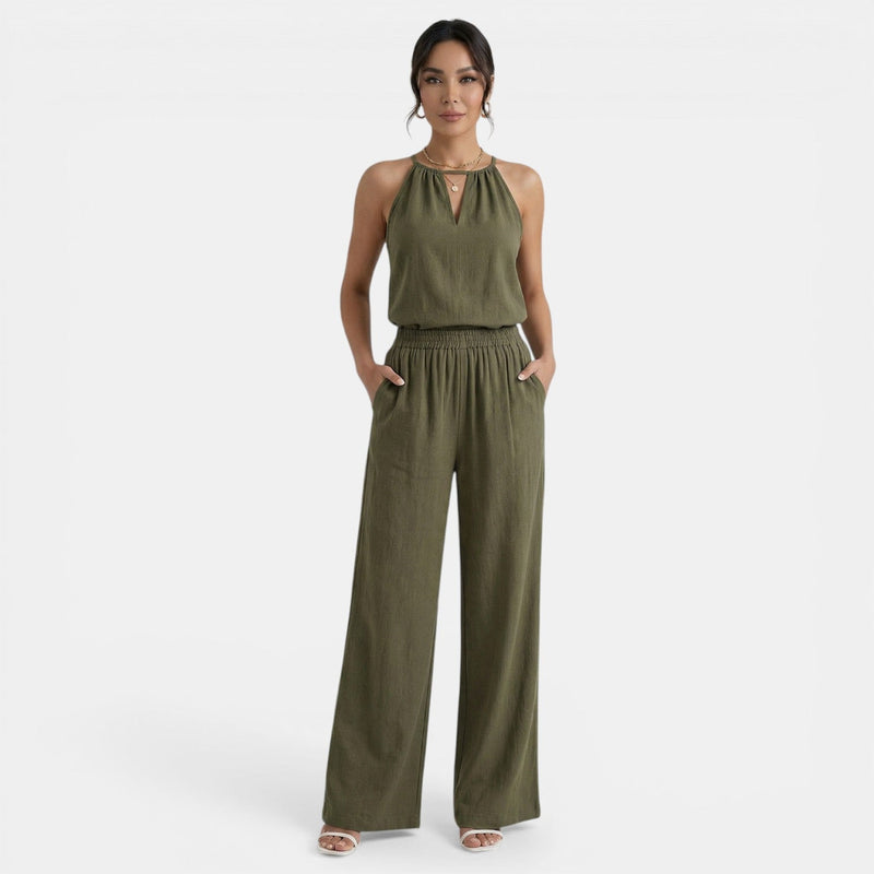Nadia Women's Two-piece Set | Halter, Halter Neck, Elastic Waist