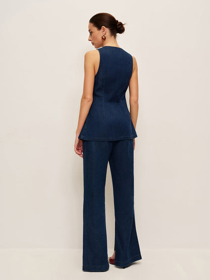 Nadia Women's Jeans - back view