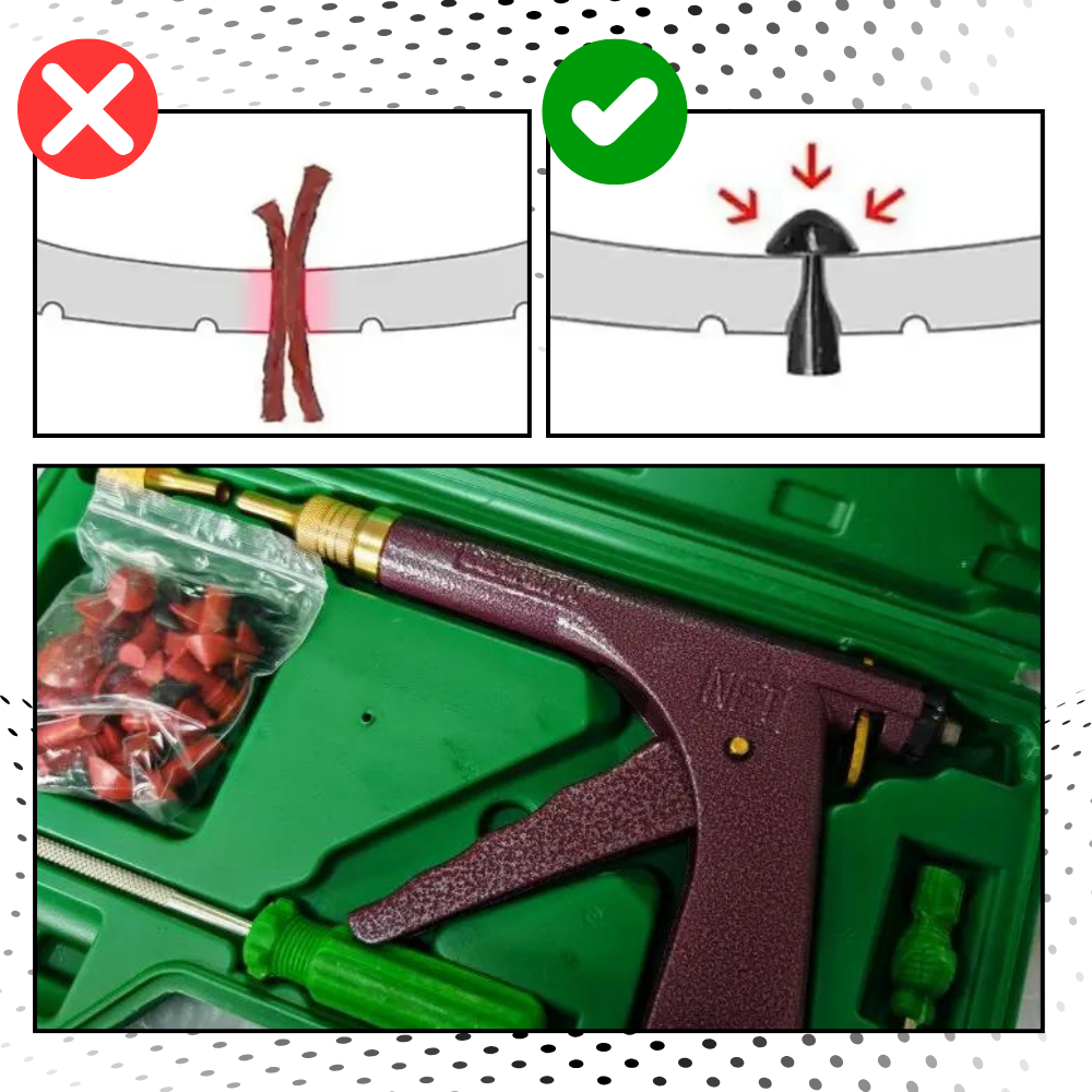 Vale Car Repair Kit - back view