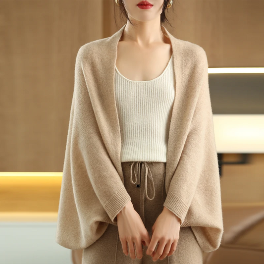 Lumi Women's Merino-wool Shawl - front view