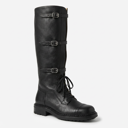 Bottes de chevalier Rita pour femmes | Talon épais, style décontracté