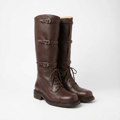 Bottes de chevalier Rita pour femmes | Talon épais, style décontracté