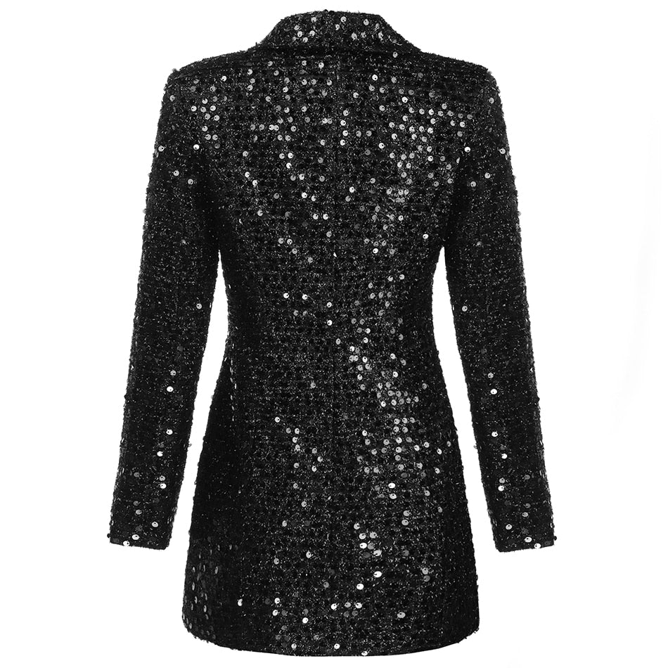 Nell Women's Mini Dress - fabric and finish detail