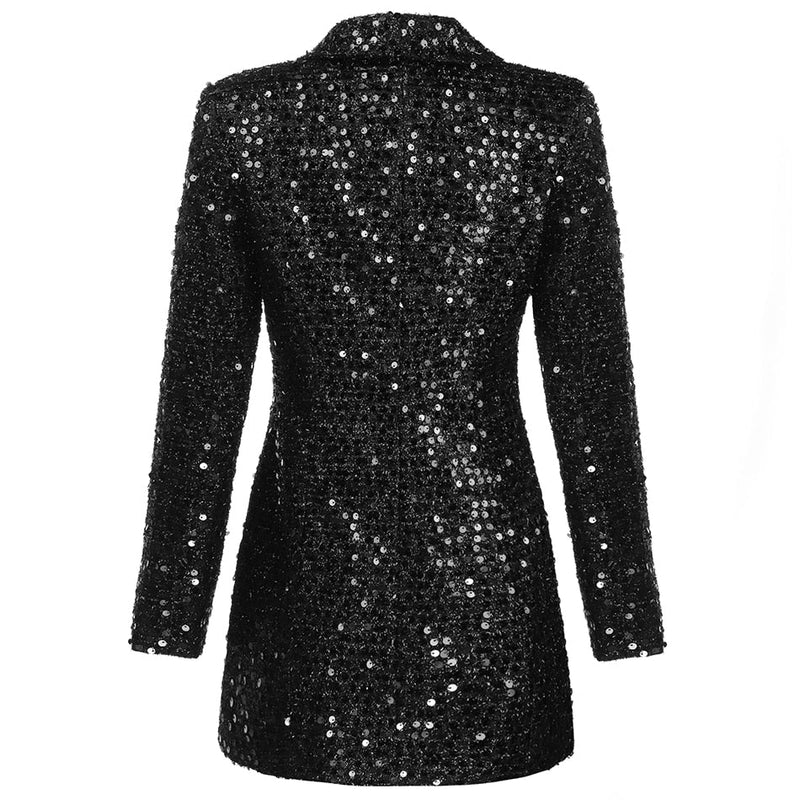 Nell Women's Mini Dress - fabric and finish detail