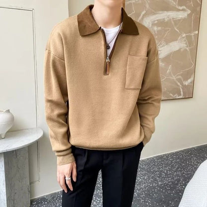 Dorian Men's Sweater - styled view