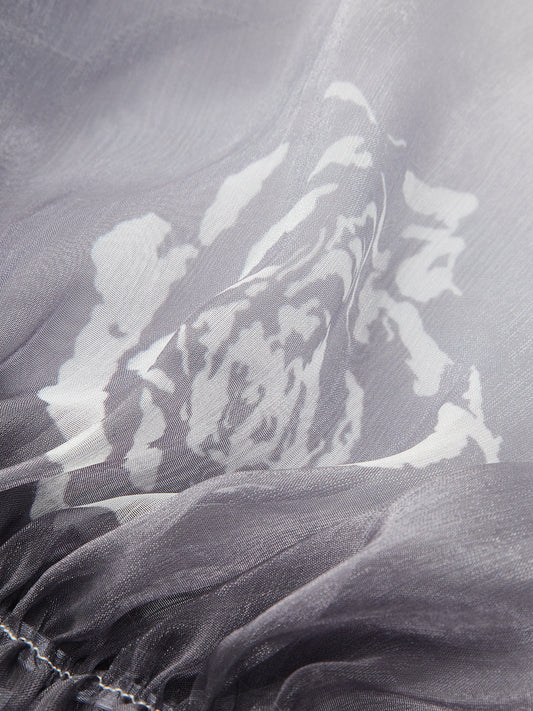 Ines Women's Floral Top - styled view